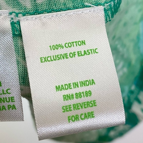 Lilly Pulitzer Delaney Dress Botanical Green Safari Sangria - Picture 7 of 9